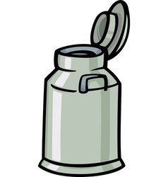 Old can junk cartoon Royalty Free Vector Image