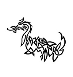 Dragon tattoo Royalty Free Vector Image - VectorStock