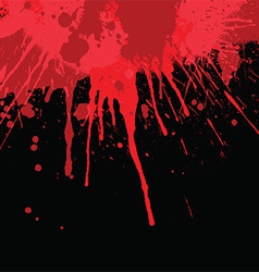 Blood splatter background Royalty Free Vector Image