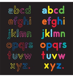 abc capital small letters vector images 67