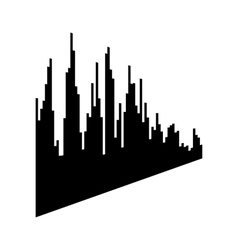 Sound or audio wave Royalty Free Vector Image - VectorStock