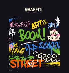 Graffiti design Royalty Free Vector Image - VectorStock