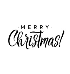 god jul merry christmas calligraphy template in vector image caligraphy template