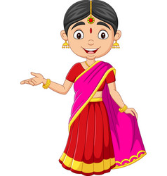 Women Saree Vector Images (over 380)