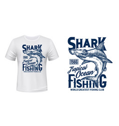 hammer head shark shirt