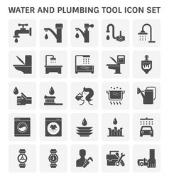 Faucet water icon Royalty Free Vector Image - VectorStock
