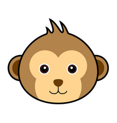 Drawing Monkey Face Vector Images Over 2 700