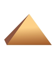 Pyramid Icon Royalty Free Vector Image - Vectorstock