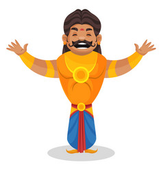 Duryodhana cartoon character Royalty Free Vector Image