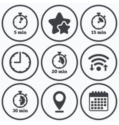 twenty minute clock vector images over 160