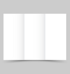 white trifold