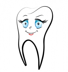 White teeth Royalty Free Vector Image - VectorStock