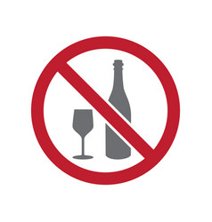 No running allowed sign on white background Vector Image