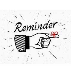 Reminder icon Royalty Free Vector Image - VectorStock