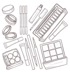 Set of foundations Royalty Free Vector Image - VectorStock