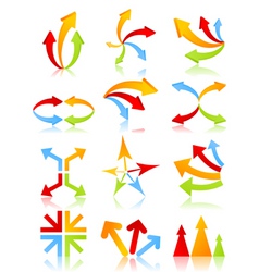 Arrow collection Royalty Free Vector Image - VectorStock
