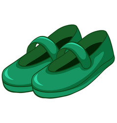 green womens shoes