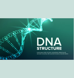 Dna structure evolution symbol chemistry Vector Image