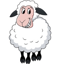 Sheep cartoon Royalty Free Vector Image - VectorStock