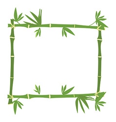 Frame bamboo Royalty Free Vector Image - VectorStock