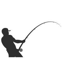 Download Fishing Rod Silhouette Vector Images Over 4 300