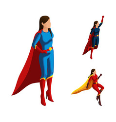 Queens in different costumes Royalty Free Vector Image