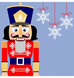 Christmas Nutcracker Royalty Free Vector Image