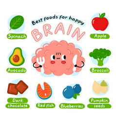 Brain Cartoon Food Healthy Vector Images (over 230)