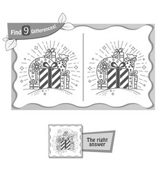 Game Find 9 Differences Whale Royalty Free Vector Image Game Find 9 Differences Whale Royalty Free Vector Image