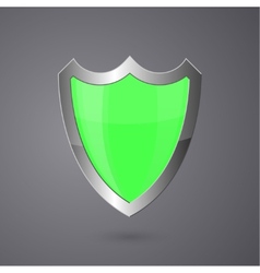 Empty shield Royalty Free Vector Image - VectorStock