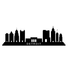 Detroit Skyline Vector Images (99)