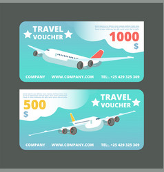 Travel Voucher Vector Images (over 520)