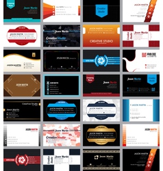 Creative business card Royalty Free Vector Image