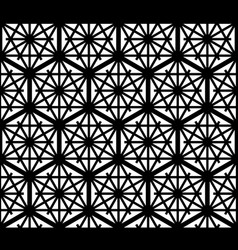 Seamless traditional kumiko pattern Royalty Free Vector