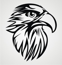 Flying eagle tribal Royalty Free Vector Image - VectorStock