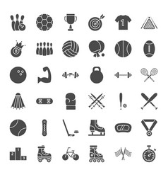 Sports icon set Royalty Free Vector Image - VectorStock