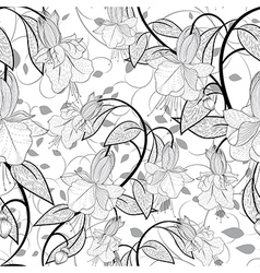 Seamless flower pattern Royalty Free Vector Image