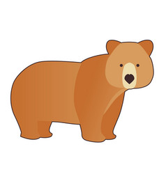 Brown bear Royalty Free Vector Image - VectorStock