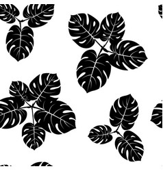 Floral seamless pattern tropical flower background