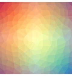 Abstract Multicolor Geometric Rumpled Triangles Vector Image