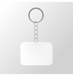 Key with keychain Royalty Free Vector Image - VectorStock