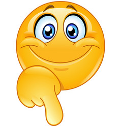 pointing emoji down finger emoticon hand vector vectors