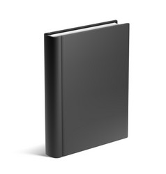 Empty white notebook template Royalty Free Vector Image