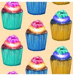 Sweets seamless pattern Royalty Free Vector Image