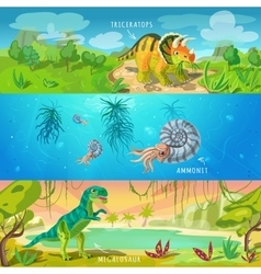 Dinosaurs isometric icons set Royalty Free Vector Image