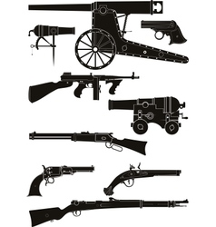 Gun Silhouette Vector Images (over 25,000)