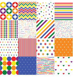 Colorful numbers Royalty Free Vector Image - VectorStock