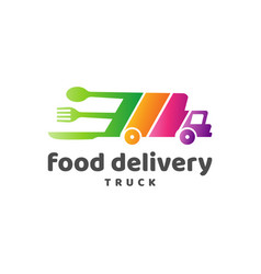 Food delivery motorcycle with five stars logo Vector Image