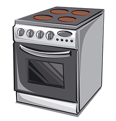 Electric grill appliance Royalty Free Vector Image