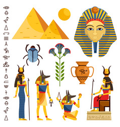 Ancient egyptian cartouche sketch Royalty Free Vector Image